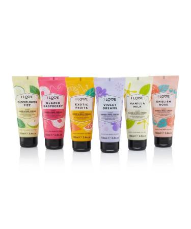 I Love Vanilla Milk Hand & Nail Cream | Shea Butter & Coconut Oil | Vegan & 93% Naturally Derived - 100ml - Buy Online on SooperMarket.com