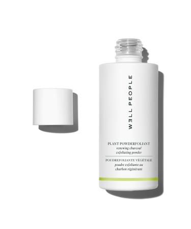 Well People Plant Powderfoliant Renewing Charcoal Exfoliating Powder Exfoliant For Brightening & Softening Your Complexion Vegan & Cruelty-free