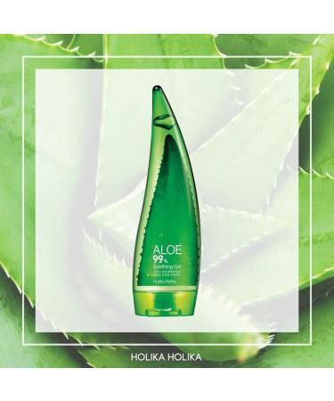 Holika Holika Aloe 99% Soothing Gel - 8.45 fl oz (250 ml) | Moisturizing & Refreshing Skin Care - Buy Online on SooperMarket.com