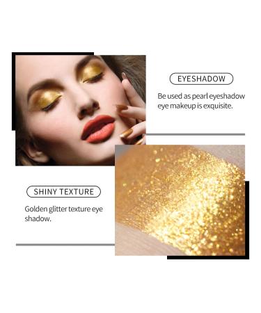 Liquid Gold Glitter Eyeshadow | Long-Lasting Metallic Shine for Halloween & Christmas Party Makeup - Buy Online on SooperMarket.com