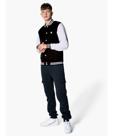 FC Bayern Munich College Jacket | Classic Black L for Men | International Shipping Available - Buy Online on SooperMarket.com