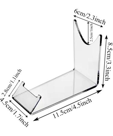 Colcolo Trimmer Holder Stand - Transparent Acrylic Hair Remover Rack for Bathroom - Perfect Electric Stand for Easy Storage - Buy Online on SooperMarket.com