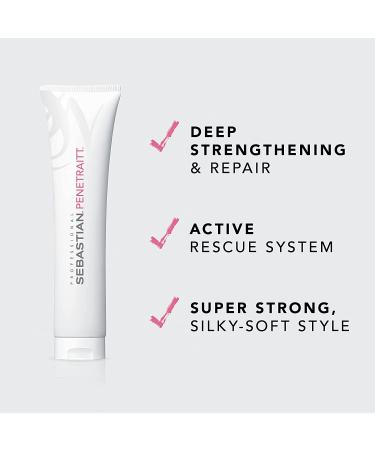 Sebastian Professional Penetraitt Masque 5.1 Fl Oz - Repair & Strengthen Damaged Hair - Buy Online on SooperMarket.com