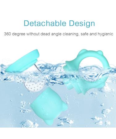 Xiaoxin Baby Food Feeder Pacifier Tooth Relief for Toddlers | S/M/L Silicone Tissue | 2-Pack for Easy International Shipping - Buy Online on SooperMarket.com