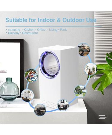 Bug Zapper Indoor Mosquito Zapper with UV Light USB Rechargeable Indoor Insect Trap Portable Electric Bug Zapper Insect Trap Lamp for Camping Bedroom Kitchen Office Home - Buy Online on SooperMarket.com