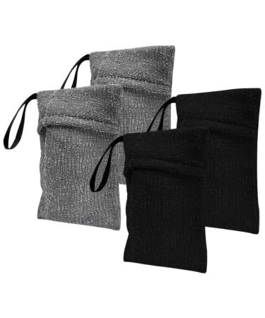 BYX Soap Bag and Soap Saving Bag for Use in the Shower Premium Body Scrubber Shower Sponge 4 Pack