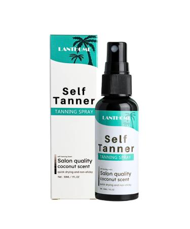 Self Face Tan Mist Tanning Spray for Face & Body Tanning Accelerator Face Tan Spray with Aloe Vera Extract & Hyaluronic Acid Quick Drying Vegan Natural Cruelty Free