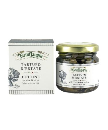 Tartuflanghe - Summer Truffle (Tuber aestivum Vitt.) - Slices in Olive Oil 90g