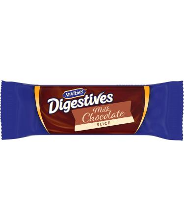 McVitie's Digestives Milk Chocolate Slices 5 slices 124g - Buy Online on SooperMarket.com