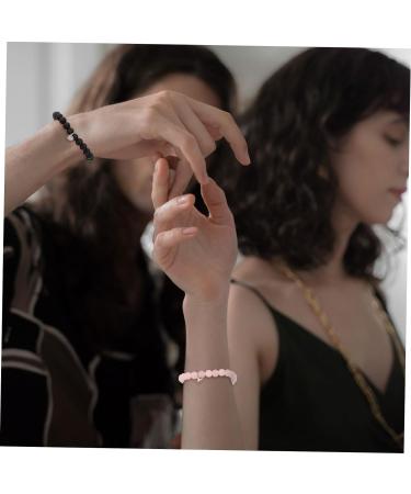 TENDYCOCO 2 Pairs Glass Miss Wrist Chain Letter 7.5x6cmx2pcs Assorted Colorx2pcs - Buy Online on SooperMarket.com