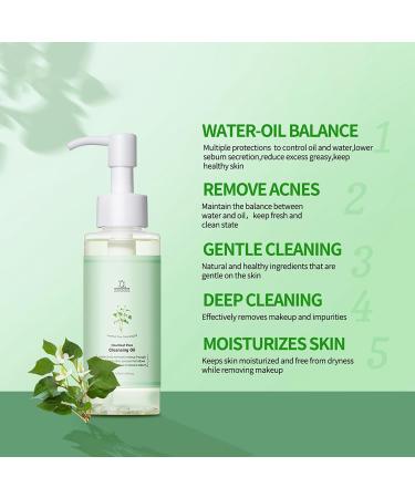Cleansing Oil for Sensitive Skin - Korean Makeup Remover & Deep Cleanser | Melt Blackheads & Remove Makeup Easily - Buy Online on SooperMarket.com