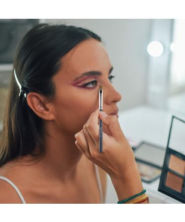 Premium Eye Makeup Brushes Set - Flat Concealer Brushes for Dark Circles & Puffiness | Ultimate Blending Tool for Liquid Cream & Gel Cosmetics - Buy Online on SooperMarket.com