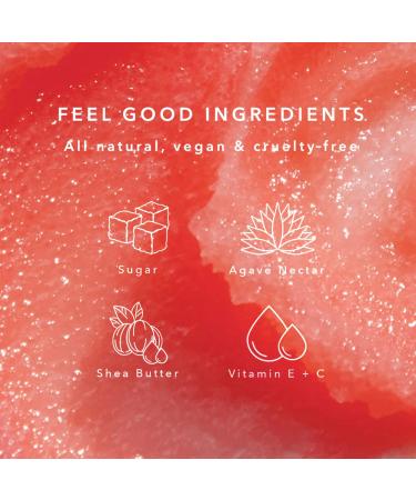 NCLA Natural Sugar Lip Scrub - Vegan, Cruelty-Free, Clean Skincare (Watermelon) - Buy Online on SooperMarket.com