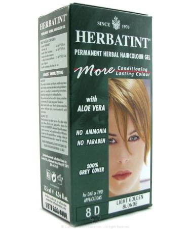 HERBATINT HAIR COLOR 8D LT GLD BLND CT