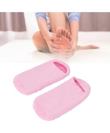 2 Pairs Silicone Moisturizing Socks Washable Reusable Moisturizing Socks Women Foot Spa Pedicure Socks Anti Slip Aloe Socks for Repairing Dry Cracked Feet (LIZEALUCKYuqwE28-12) LIZEALUCKY061rcokvb9-12 - Buy Online on SooperMarket.com