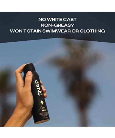 Buy SNAP Wellness Everyday Sunscreen SPF 40 - UVA/UVB Protection Alcohol-Free Vitamin E Water-Resistant Body & Face Sunscreen for Daily Use - International Shipping Available - Buy Online on SooperMarket.com