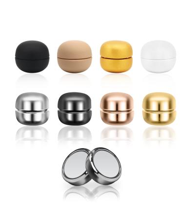 Hijab Magnetic Pins 8 Pieces Hijab Magnets Coldairsoap Pinless Magnetic Hijab Pins  Hijab Round Magnets for Women  Multi-Use Colorful Magnetic Hijab Round Magnetic Hijab Pins Rustic Style