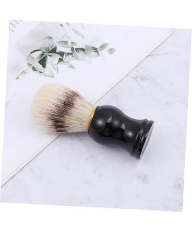 Buy Angoily 2 Pcs Makeup Brush & Beard Brush - Nylon & Bristle Hair Brushes for Perfect Grooming | International Shipping Available - Buy Online on SooperMarket.com