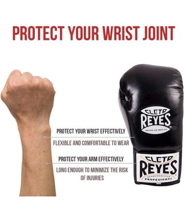 Cleto Reyes 8oz Red Leather Professional Boxing Gloves for Men and Women - Buy Online on SooperMarket.com