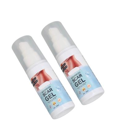 Stretch marks gelscar gel Advanced Scar Gel 2Pcs 50ml Stretch Marks Remover Allantoin Vitamin E Hydrate Renew Smoothing Scar Gel Reduces Appearance of Old and New Scars Spots Stretch Marks