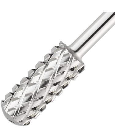 PANA 3/32 Smooth Top Small Barrel Silver Carbide (4X Coarse) - Professional Nail Drill Bit - Buy Online on SooperMarket.com