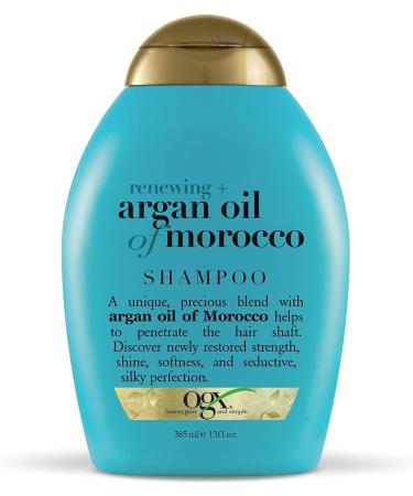 OGX Argan Oil of Morocco Sulfate Free Shampoo for Dry Hair 385ml (Pack of 2) Blue 385 millilitre (Pack of 2) - Buy Online on SooperMarket.com