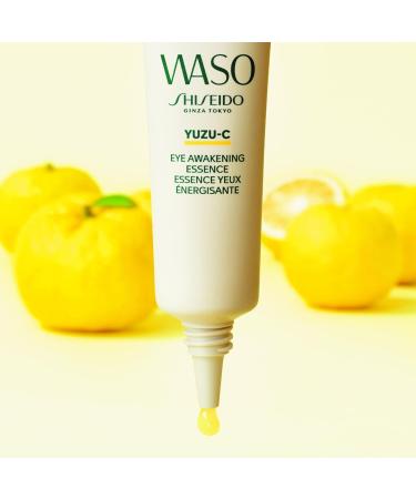 Shiseido Waso YUZU-C Eye Awakening Essence - Targets Dark Circles & Puffiness - Vitamin C - 12-Hour Hydration - Vegan & Fragrance Free - 0.72 oz - International Shipping - Buy Online on SooperMarket.com