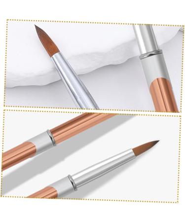 minkissy Metal Rod Nail Art Pen Nail Art Liner Manicure Liner Brush Striping Manicure Tools Liner Brush for Nails Gel Nail Art Drawing Pens Nail Art Pens Aluminum Modeling Line Pen 17.40X1.00X1.00CM As Shown - Buy Online on SooperMarket.com