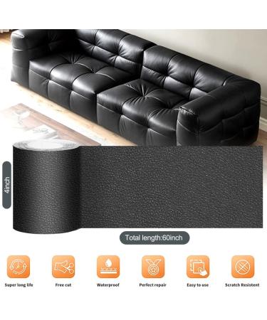 HMASYO Leather Repair Patch  4 60 Strong Self-Adhesive Leather Tape for Sofas Couch Car Seats Handbags Jacket Holes  and Tears Patches First Aid Patch Fixing Leather Light Gray - Buy Online on SooperMarket.com