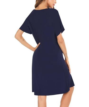 Irdcomps Women's Maternity Nursing Nightgown - Short Sleeve Button Sleepwear XXL - Buy Online on SooperMarket.com
