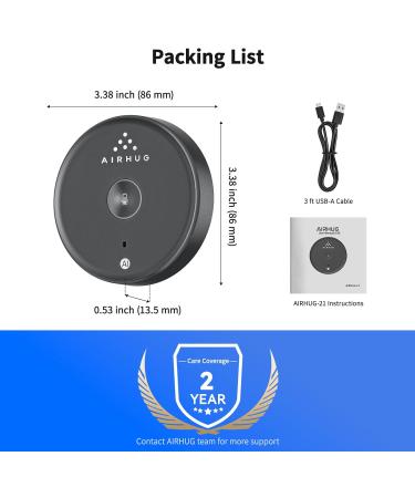 AIRHUG USB Microphone Desktop Computer Mic Mute Button with LED AI Noise Reduction - Buy Online on SooperMarket.com