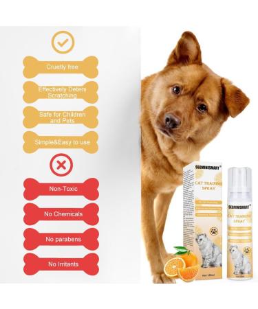 Segminismart Cat Defense Spray - Scratch-Resistant Anti-Scratch Protection for Cats & Dogs Furniture Guard 120ml - Buy Online on SooperMarket.com