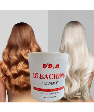D'D&A Extra Strength Hair Bleaching Powder 500g - Ash Dust-Free Quality-Assured