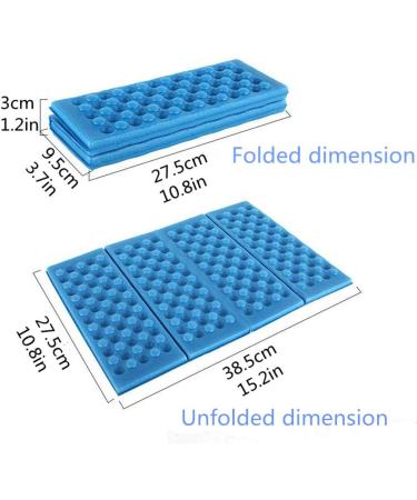 Toasis Camping Cushion Foam Seat Pad for Outdoor Sitting - Blue - Buy Online on SooperMarket.com