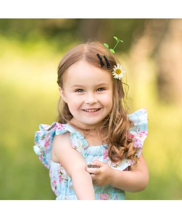 Angoily Bean Sprout Hair Clips 50 Pcs - Cute Green Plant Hair Accessories for Kids DIY - Perfect for School, Home, Party - Buy Online on SooperMarket.com