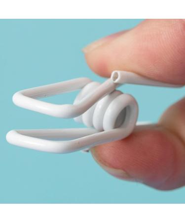 Stainless Steel Small Wire Tissue Clamps - 10 Pack Slip-Resistant & Windproof for Clothing Socks Scarves & Food Packaging - Buy Online on SooperMarket.com