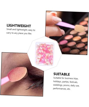 Healeved 50pcs Double Ended Eyeshadow Brush Eye Primer Brush Eye Shadow Brush Sponges Makeup Emulsion - Buy Online on SooperMarket.com