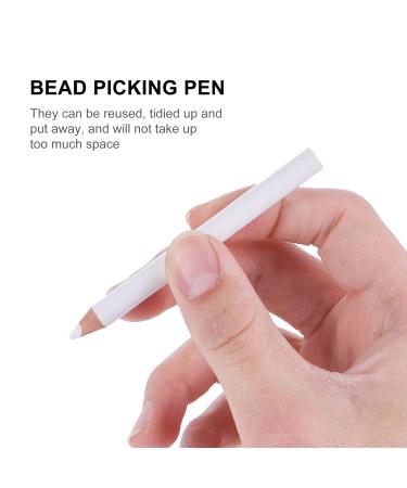 Uonlytech 30th White Pencil - Rhinestone Pickup Tool Mini Wax Dotting Pin & Jewelry Picker - Buy Online on SooperMarket.com