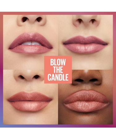 Maybelline Super Stay Ink Crayon No. 190 Blow The Candle - Long-Lasting Lip Color | International Shipping Available - Buy Online on SooperMarket.com