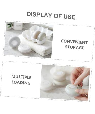 minkissy 2 Sets travel bottle Refillable Lotion Jar small lotion jar travel cosmetics dispenser sealing lotion container Airless Pump Jar travel size containers pp portable cream white - Buy Online on SooperMarket.com