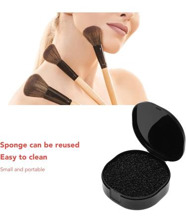 5 Piece Makeup Brush Cleaner Sponge Set Professional Beauty Blender Cleaner Portable Eyeshadow Brush Color Removal Cleaner Sponge - Buy Online on SooperMarket.com