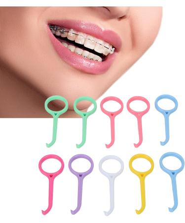 Braces Retainer Remover | 10 Non-Slip Round Corner Tools for Safe Oral Care | Prevent Gum Damage - Buy Online on SooperMarket.com