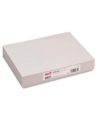 Pacon 2631 Skip-A-Line Ruled Newsprint Paper, 30 Lbs., 11 X 8-1/2, White, 500 Sheets/Pack