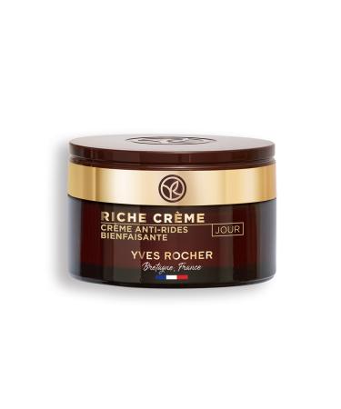 Yves Rocher Comforting Anti-Wrinkle Riche Cr me (Day) | Face Cream to Soften & Smooth Skin | 1.7 fl oz