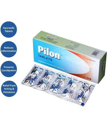 Zanto Icpa Pilon Ayurvedic Tablets for Piles - 50 Tablets - Buy Online on SooperMarket.com