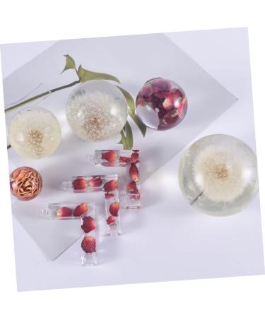 STOBOK 2pcs Ball Mold Round Mold Round Soap Molds Crystal Casting Mold Candle Wax Mold Sphere Making Candle Making Mold Silicone Mold Silicone Ball Silica Gel One Body White White 5.9X5.9X5.9CM - Buy Online on SooperMarket.com