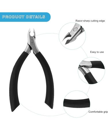 Precision Cuticle Nippers Cuticle Nippers Cuticle Scissors Stainless Steel Cuticle Scissors Fine for Precision Pedicure Fingernails Removal Excess Cracked Skin on Fingers and Toes - Buy Online on SooperMarket.com