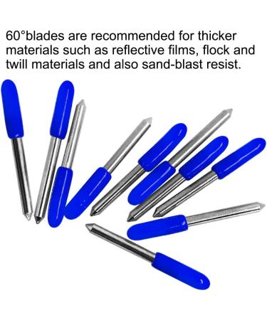 30 pcs (30/45/60 Degree) AFUNTA Blade Vinyl Cutter Plotter Cutting Blades for Roland & Most Domestic and Imported Plotter with Blade Holder Base - Buy Online on SooperMarket.com