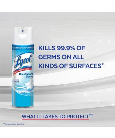 Lysol Early Morning Breeze Disinfectant Spray 19 oz - Fast-Acting Cleaning Solution - Buy Online on SooperMarket.com