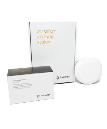 Invisalign Foundation Pack: Cleaning System with Aligner Cleaning Foam, Whitening Pen Twin Pack, and Aligner Case - Buy Online on SooperMarket.com